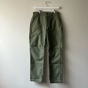 J. Crew Wallace & Barnes Olive Camp Pant